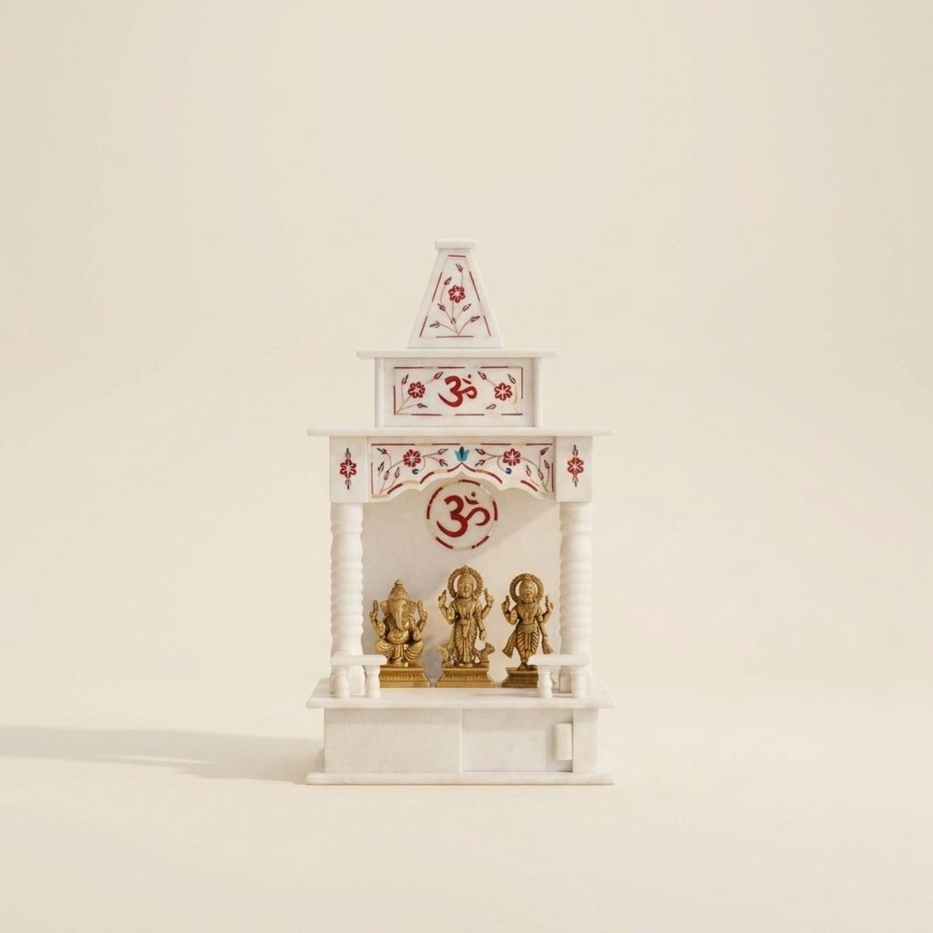 Marble Temple Red Inlay(18 inches)