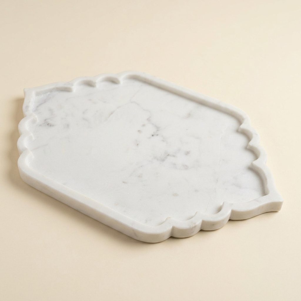 Designer Marble Tray — 12*8