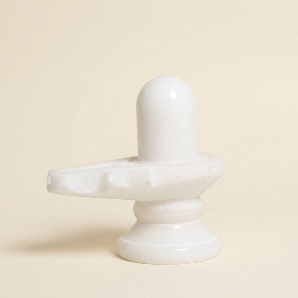 Marble Shivling White